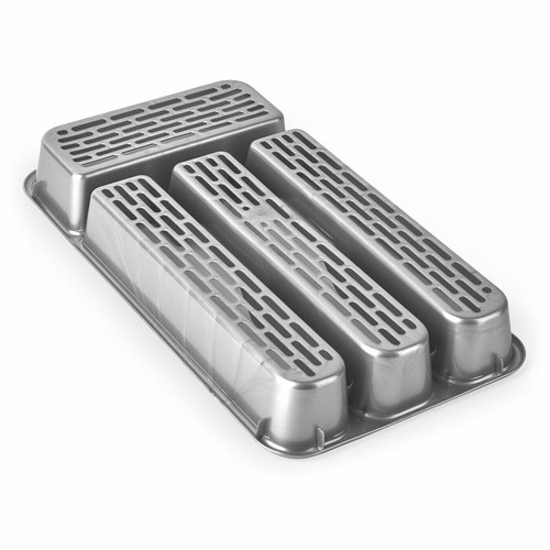 Cutlery Tray Drawer 5 Section Grey 38 x 24cm Kitchen Insert Spoon Fork Organizer - Picture 5 of 6