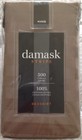 Damask Stripe King Bedskirt w/ 15" Drop ~ NEW ~ 500 Thread Count Color-Canvas