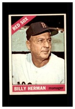 1966 TOPPS BASEBALL BOSTON RED SOX #37 BILLY HERMAN 