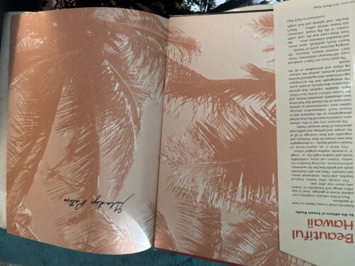Vintage 1972 Hardcover Color Sunset Pictorial Beautiful Hawaii Islands Photos VG - Imagen 3 de 13