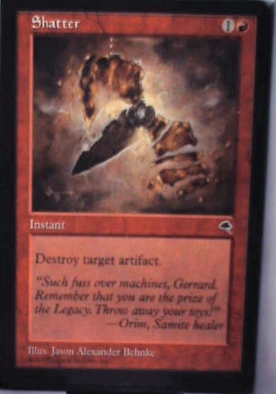 Shatter - Tempest: #203, Magic: The Gathering Nm R109