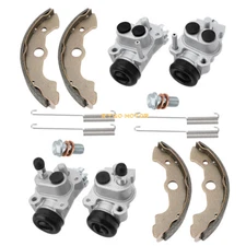Front Brake Wheel Cylinders W/Shoes for Honda Fourtrax 300 TRX300FW 4x4 88-2000