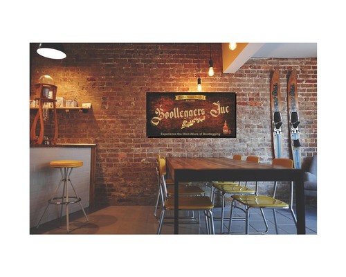 PERSONALIZED Canvas Wrap Bootleggers Inn Try Something Illicit Wall Art Sign - Picture 3 of 3