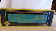 HO Scale AHM 55' All Door Box Car, Detroit, Toledo & Ironton, Blue, #5270 BNOS