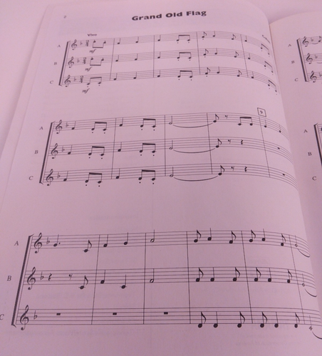 Yamaha Band Ensembles B Flat Trumpet Music Lesson Book Alfred Publishing. (BR1) - Picture 4 of 17