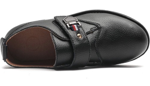 Boys Girls Comfort Oxfords Dress Shoes Loafers Flats Casual School Uniform Shoes - Picture 4 of 7
