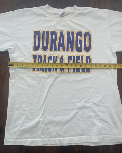 Camiseta Durango Trailblazers Vintage 90s High School Hecha en USA Talla XL - Imagen 1 de 8