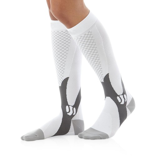 1-3 Pairs Compression Socks Stockings Knee High Womens Mens Medical 20-30 mmHG - Picture 14 of 32