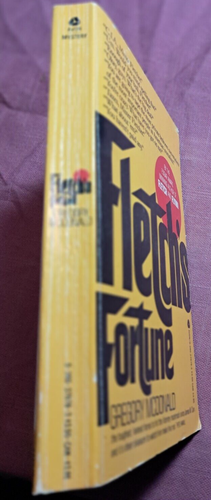 Gregory Mcdonald Fletch's Fortune (3) 1st print mystery crime detective pb 1980s - Picture 3 of 3