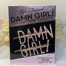 Juego de pinzas para el cabello extra de tamaño completo pestañas gruesas y rizadas TOO FACED para niña FreeSh