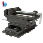 6" X-Y Clamp Heavy Cross Drill Press Vise Slide Metal Milling 2 Way Machine