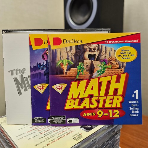 math Reading Blaster Learning System 3 cd rom set multimedia worhshop win mac - Picture 6 of 12