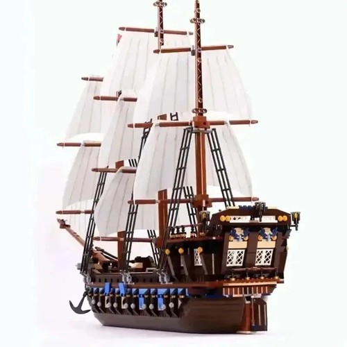 DIY Imperial Flagship Building Blocks Set 10210 Pirates Ship Bricks-Reproduction - Picture 3 of 4