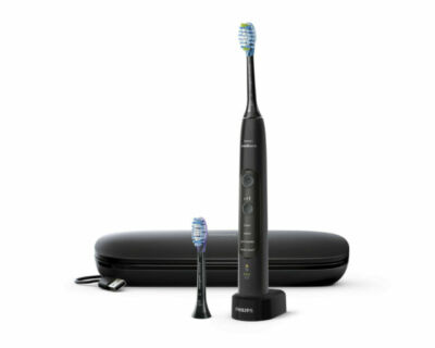 Philips ExpertClean 7500 Black Rechargeable Electric Toothbrush - (HX9690/05)