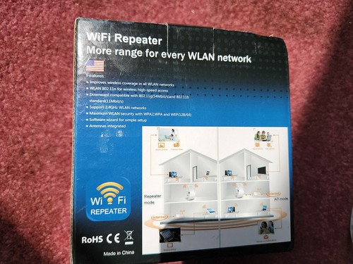 Wifi Signal Amplifier Booster Range Extender Router Wireless Repeater 300Mbps US - Picture 3 of 5