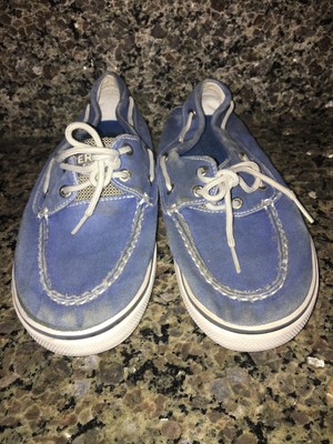 Boys Size 3.5 Sperry Topsider Halyard Khaki