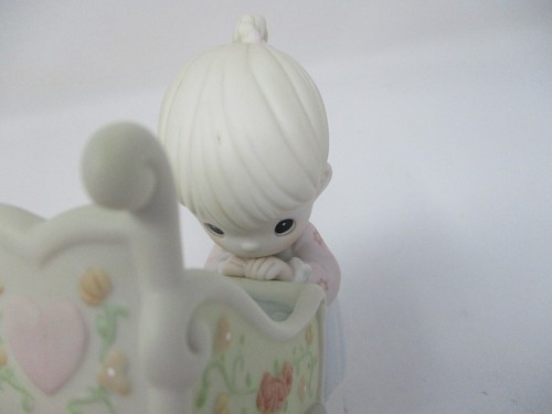 Vintage Precious Moments Figurine 524360 Something Precious From Above - Picture 11 of 12