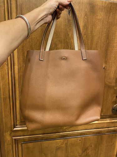 Carolina Herrera Camel Locked Matryoshka Handbag Tote - Picture 15 of 20