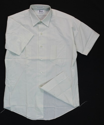 Genuine 1960s Vintage Short Sleeve Dress Shirt Harris' Men's Store 15 New NOS - Picture 17 of 24