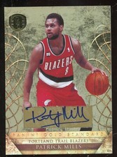 Patrick Mills 2010-11 Gold Standard Auto #170 Serial #d 9/99 Trail Blazers