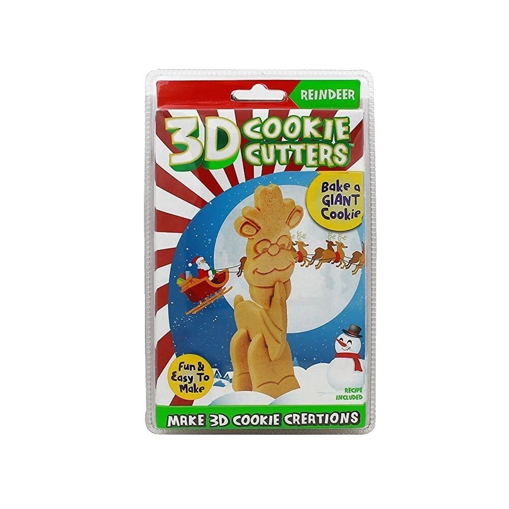 Los animales Navidad Cortadores De Galletas de plástico