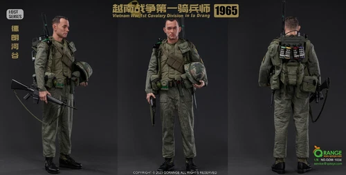 Figura 1/6 QORANGE QOTOYS QOM-1034 Guerra de Vietnam Ejército de los Estados Unidos 1ª División de Caballería - Imagen 12 de 22