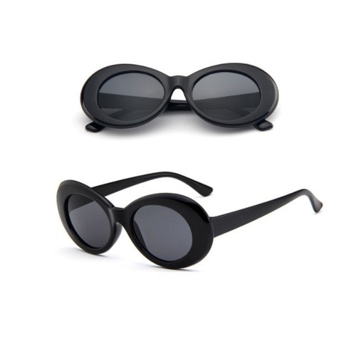 Nirvana Kurt Cobain Alien Oval Vintage Retro Costume Sunglasses Clout Goggles - Picture 6 of 8