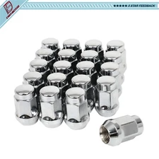 20 Pcs 12x1.75 Lug Nuts For Ford F-150 Lincoln Navigator Volvo V70 C70 S70 Base