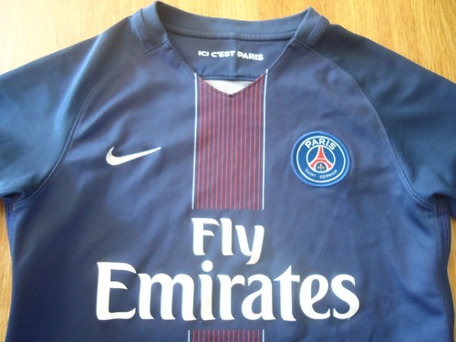 PSG PARIS SAINT GERMAIN FUSSBALLTRIKOT KINDER Gr. M NIKE FOOTBALL 10/12 Jahre - Bild 4 von 8