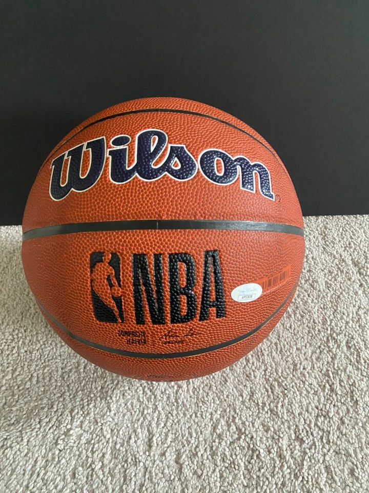 SHAWN MARION FIRMADO PHOENIX SUNS LOGO NBA WILSON BALONCESTO MATRIZ MAVS JSA Foto 3 de 3