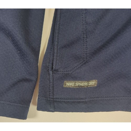 Nike Mens Shirt Medium Sphere Dry Grey Blue Colorblock 1/4 Zip Pullover Running - Picture 4 of 12