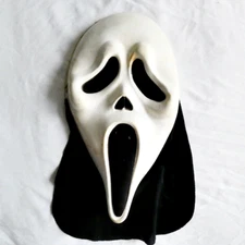 Vintage Scream Mask Ghost Face Fun World Div Faces