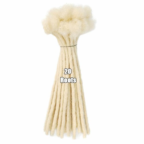 Dreadlock Extensions Human Hair Handmade Crochet Locs Extensions Hip-hop Reggae - Picture 40 of 67