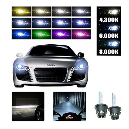2pcs Warm White Xenon Headlight 35W Xenon HID Car Bulbs LED Headlights - Picture 4 of 10