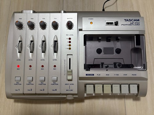 Tascam MF-P01 Portastudio 4-Track Cassette Tape Recorder with Original Box - Picture 2 of 18