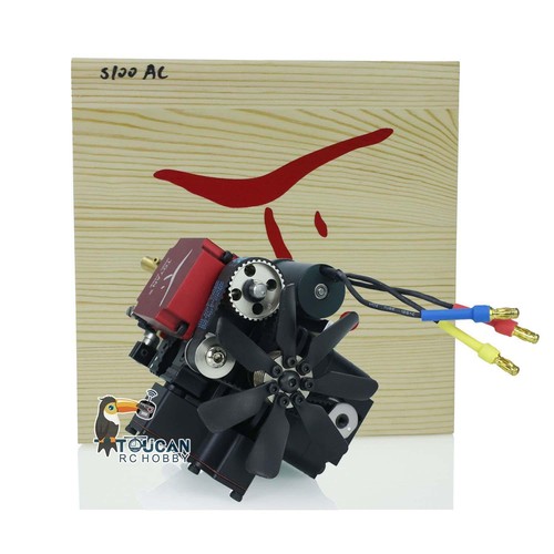 Used TOYAN FS-S100AC 3.5CC Nitro 4-stroke Engine Assembled DIY For RC Car Boat  - Picture 1 of 12