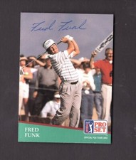 PGA Golf 1991 Pro Set SIGNED # 54 Fred Funk autographed FREE SHIPPING