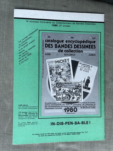 El Coleccionista De Cómics N°22 Junio Septiembre 1980 En Muy Buen Estado - Imagen 2 de 4