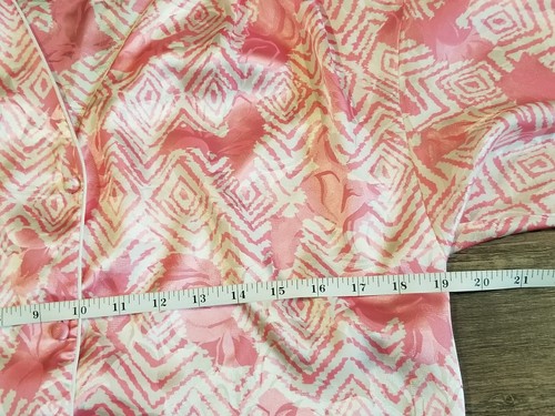 Vintage Christian Dior Womens Pink V Neck Night Gown Size PETITE 80s - Picture 5 of 10