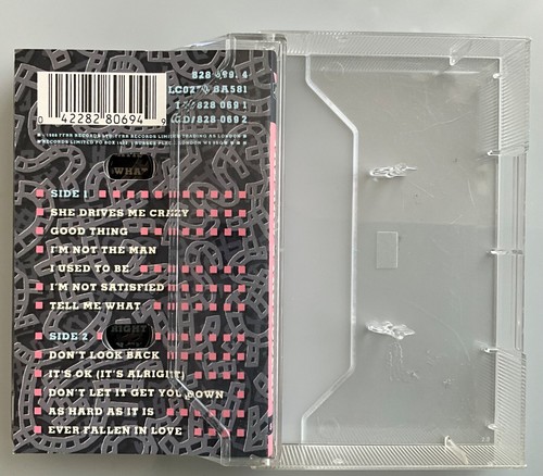 Cassette Tape - Fine Young Cannibals FYC The Raw & The Cooked Music London 1988 - Picture 2 of 16