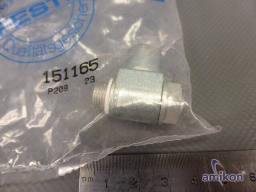 Festo Drossel-Rückschlagventil GRLA-1/8-B 151165 neu ! - Bild 2 von 2