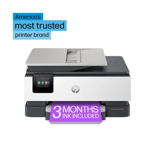 HP OfficeJet Pro 8135e All-in-One Printer, Color, Printer for Home, Print, Co... - Picture 3 of 10