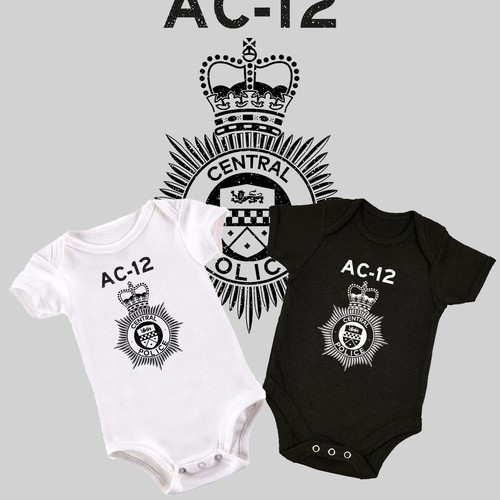 TV Series 6 AC-12 Mens Printed BBC T-Shirt Inspired By Line Of Duty Police Logo - Picture 16 of 28