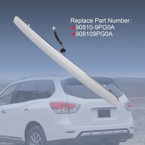 NEW Rear Lift Gate Chrome Handle Trim Moulding For 2013-2019 Nissan Pathfinder - Picture 3 of 22
