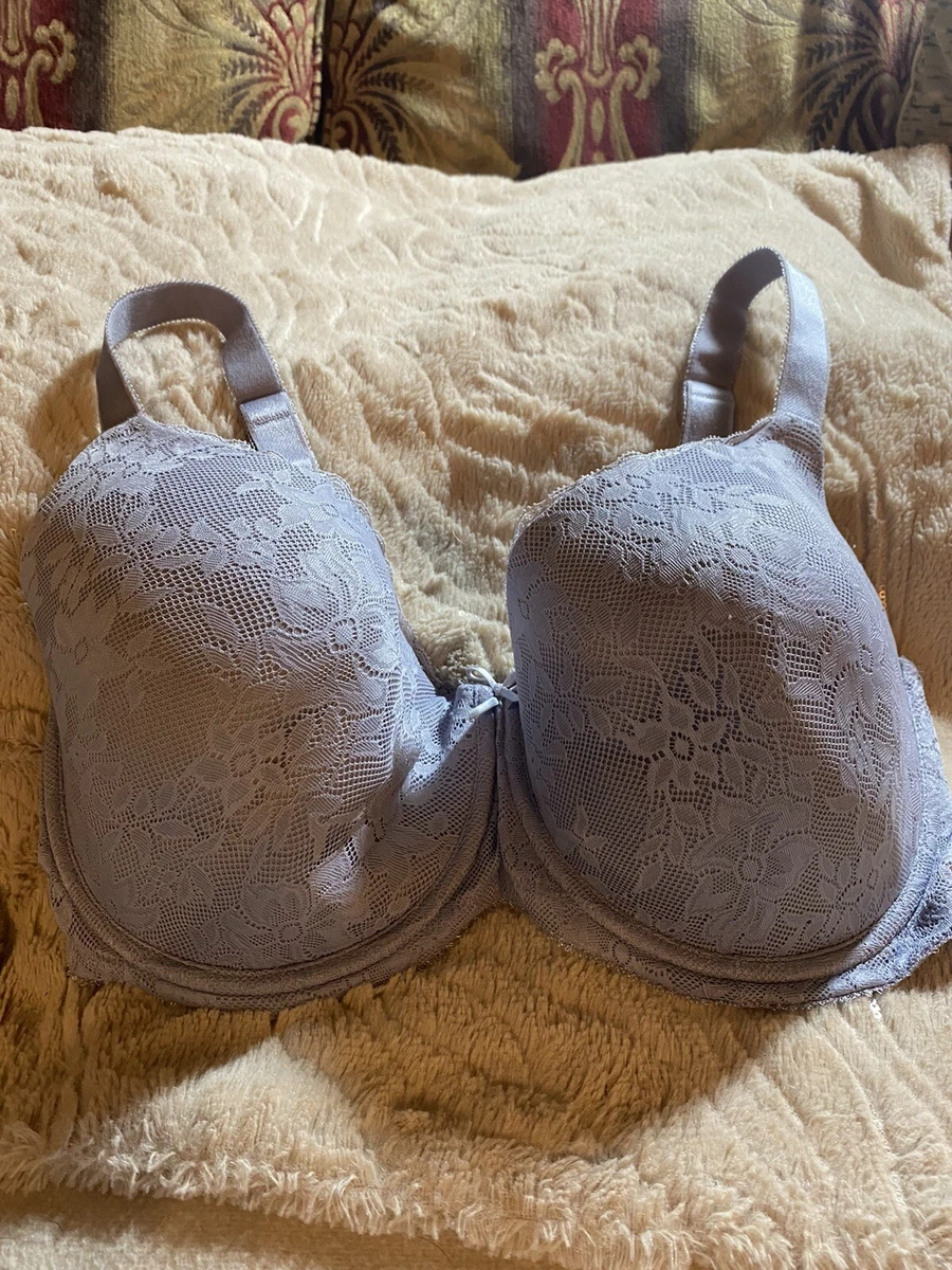 M&S Lavender Lace T Shirt Bra 36f