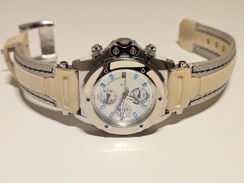 RETRO MEN'S LADIES CHRONOGRAPH QUARTZ WATCH "FESTINA" CHRONO BIKE TOUR DE FRANCE - Picture 5 of 12