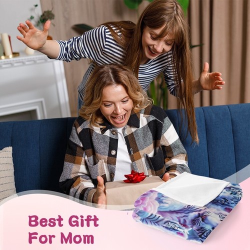 Tiger Print Microplush Fleece Blanket Lightweight Ultra Soft Home 50x60, 60x80in - Picture 7 of 12