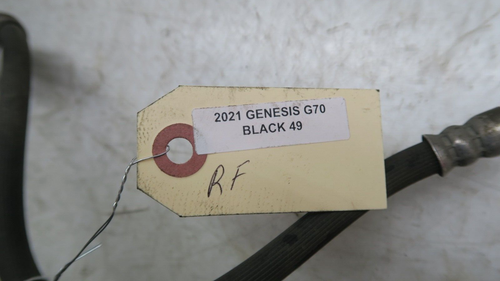 2019-2021 Genesis G70 OEM Right Front Passenger Side Brake Line Hose - Picture 7 of 7