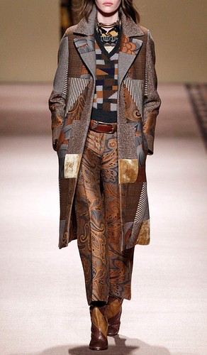 ETRO Runway Paisley Jacquard Straight Pants IT46 - Picture 2 of 8