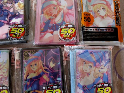 Nuevas fundas YuGiOh tarjetas fundas Dark Magician Girl anime mago niña motivo - Imagen 3 de 23